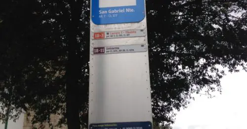 PARADERO SITP SAN GABRIEL NORTE  252A01